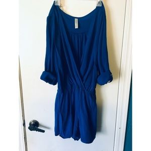 Blue Romper